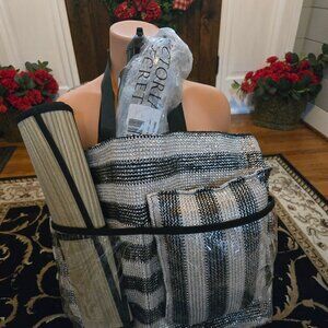 Beach Bundle includes Mat, Pillow, Bag and Victoria's Secret Water bottle